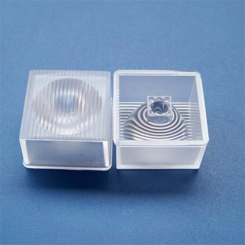 8(5)*60(5)degree oval spot square waterproof led lens for CREE XPE,Luxeon T,Seoul Z5P.Z5M,Osram oslon Led(HX-FWP-FB)