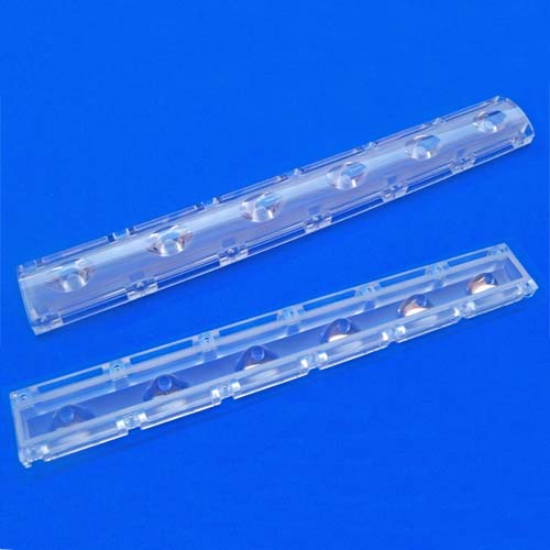 10x65degree 6in1 Linear Led lens for CREE XPL|XPE|XTE,Luxeon T,SeoulZ5P LEDs(HX-LYM03)