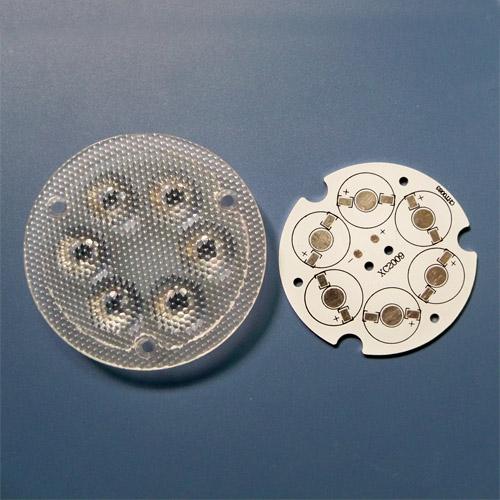 PCB for 6in1 LED lens(HX-76-PCB)