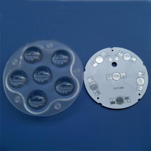 PCB for 6in1 LED lens(HX-73x6DT-PCB)