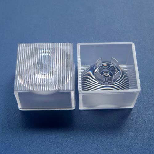 8(5)*55(5)degree oval spot square waterproof led lens for Luxeon,Seoul,Edixeon Led (HX-FIP-FX )