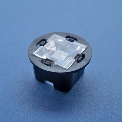 45x45degree square spot for Luxeon,Seoul,Edixen IR Led lens(HX-LM22-D45)