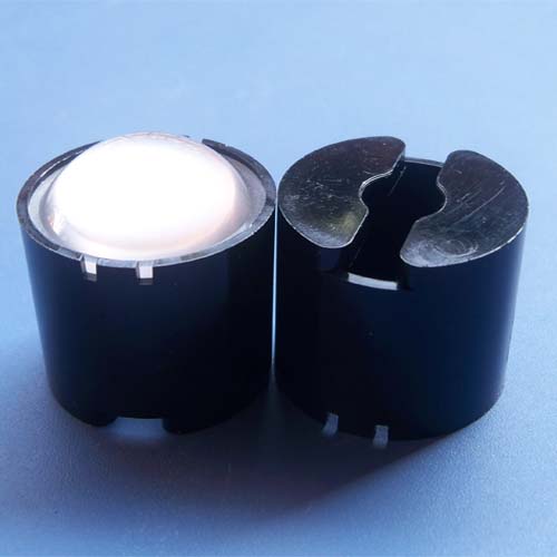 5degree Diameter 23mm matte(frosted) surface LED lens for Luxeon,Edixeon,Seoul,Prolight LEDs(HX-H23DT-5M)