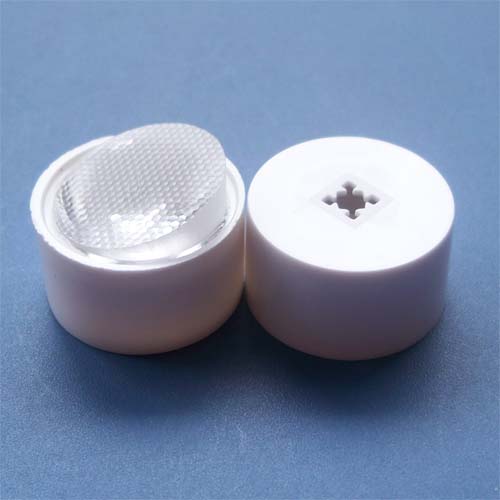 15 degree asymmetric led lens for CREE XBD,XQE|OSRAM Oslon 3030 LEDs(HX-C20ASY-15LB)